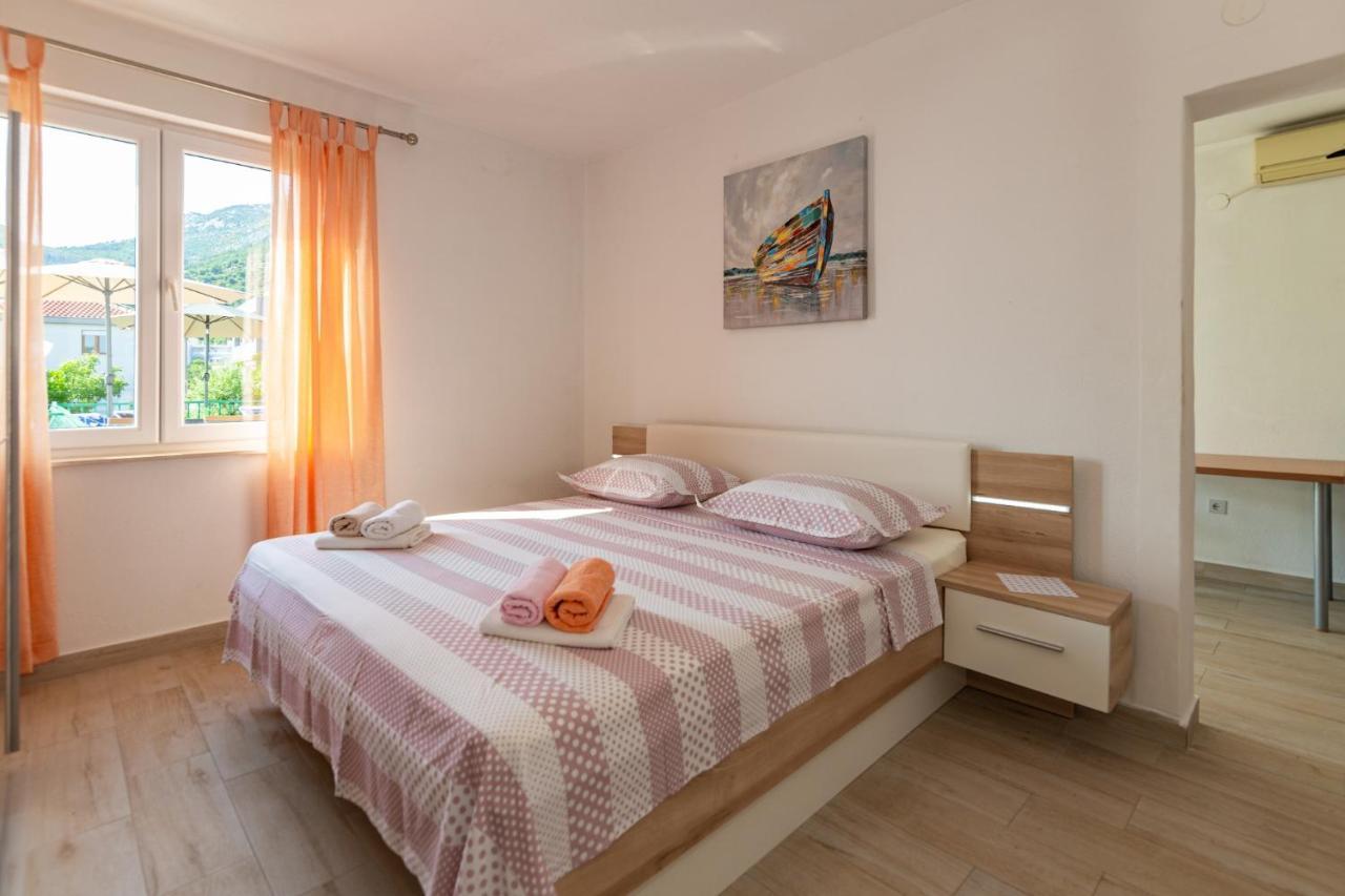 Navis Sea View Apartment With Pool Makarská Exteriér fotografie